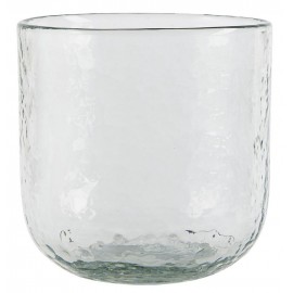 Pot de fleur verre épais transparent IB Laursen