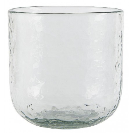 Pot de fleur verre épais transparent IB Laursen