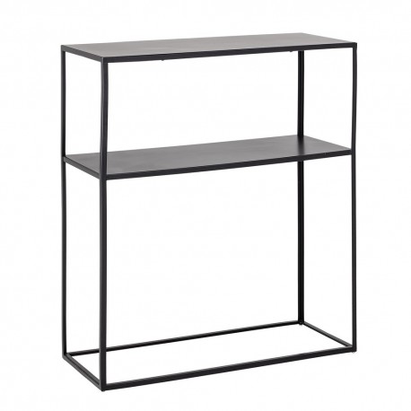 bloomingville gloria console metal noir style industriel