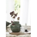 petit vase boule ceramique style campagne vert ib laursen