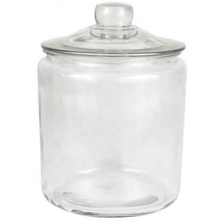 grand bocal ancien vintage verre couvercle verre ib laursen 4 litres