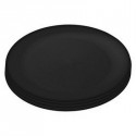 assiettes-plastique-noir-rondo-koziol-set-de-4