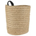 panier naturel a suspendre jonc de mer jute tresse ib laursen