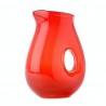 pols potten jug with hole carafe design verre rouge