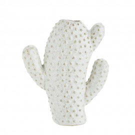 petit vase forme cactus gres blanc madam stoltz