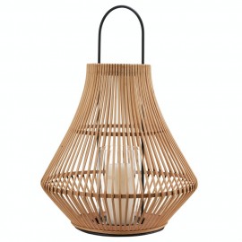 grande lanterne design bambou naturel pols potten pear