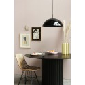 hk living cupola suspension coupole noir laque