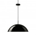 hk living cupola suspension coupole noir laque