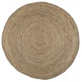 tapis rond jute naturel ib laursen 120 cm