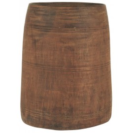 Vase pot en bois recyclé IB Laursen Himalaya