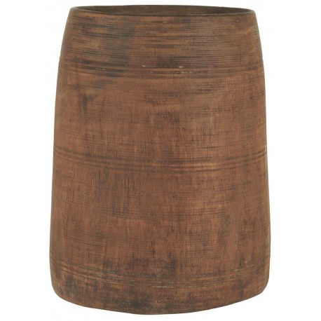 Vase en bois recyclé IB Laursen Himalaya