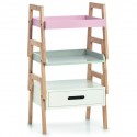 meuble etagere empilable a poser bois gris zeller