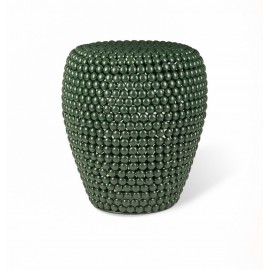 pols potten dot vert tabouret bout de canape design chic metal