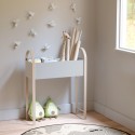 umbra grove porte plante etagere moderne contemporaine bois metal blanc