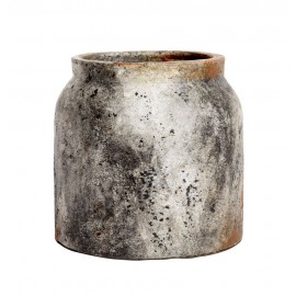 Pot vase terre cuite rustique Muubs Jar Echo 28