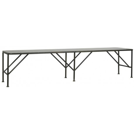 banc long 2 m metal industriel ib laursen