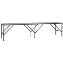 banc long 2 m metal industriel ib laursen