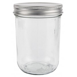 bocal de conservation vintage verre metal ib laursen 200 ml