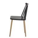 Chaise style scandinave barreaux plastique Bloomingville Bajo