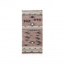 Tapis motif ethnique bohème House Doctor Tribe marron rouge