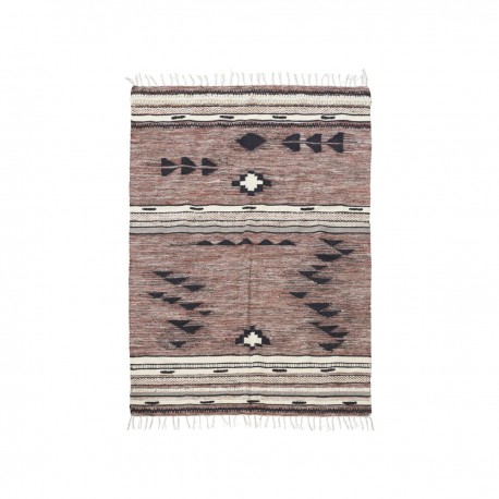 Tapis bohème ethnique motif graphique House Doctor Tribe