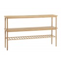 etagere a poser sur pieds bois chene clair style scandinave hubsch