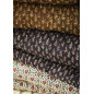 Matelas gaddiposh tissu indien Madam Stoltz noir