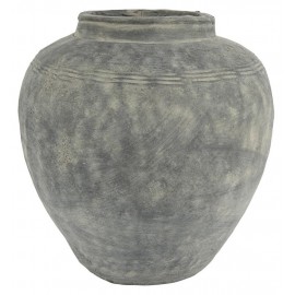Grande jarre pot en ciment vintage IB Laursen Cleopatra