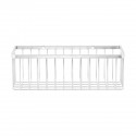 Panier rangement métal acier House Doctor Bath argent