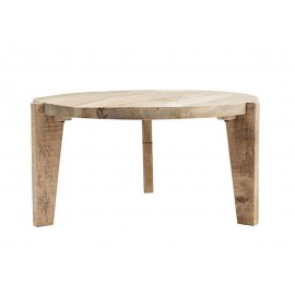 Table basse ronde bois manguier House Doctor Bali