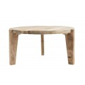 Table basse ronde bois manguier House Doctor Bali