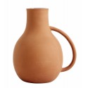 vase argile anse couleur terracotta nordal promise