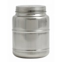 nordal cani pot de conservation bocal acier inox brillant 1800 ml