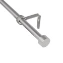 umbra cappa tringle a rideaux simple metal argent 244997-411