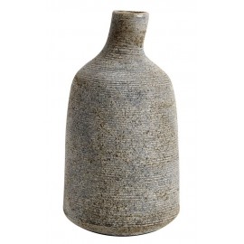 muubs stain vase gris artisanal design terre cuite