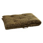 coussin long matelas de sol decoratif coton imprime vert madam stoltz