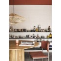 hk living suspension design ovale osier naturel tresse