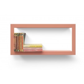 Étagère cadre métal Presse Citron Largstick rose