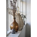 ib laursen vase dame jeanne marron verre