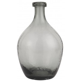 Graue Glasballonvase von IB Laursen