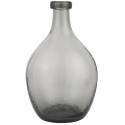 grand vase dame jeanne verre gris ib laursen