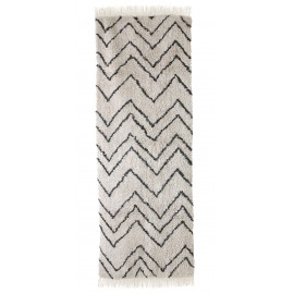 Tapis de couloir style berbère motif zig zag HK Living