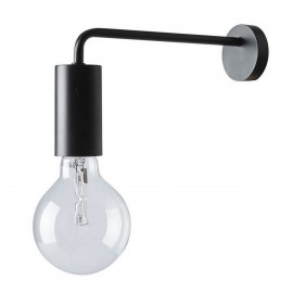 Frandsen Cool Lámpara de Pared Diseño Moderno Aplique de Pared, metal negro