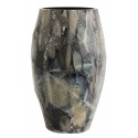 nordal vase style classique verre fragments de verre en mosaique