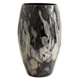 Vase avec éclats de verre mosaïque Nordal Wave