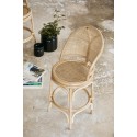 Tabouret de bar style classique rotin naturel Nordal Bali