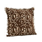 housse de coussin retro vintage imprime marron franges madam stoltz housse de coussin retro vintage imprime marron franges madam stoltz