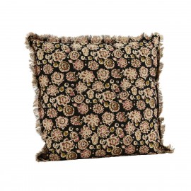 Housse de coussin bohème fleuri Madam Stoltz