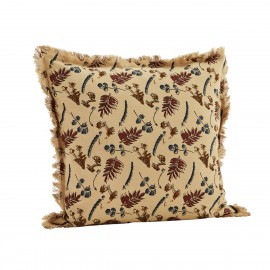 Housse de coussin bohème franges Madam Stoltz