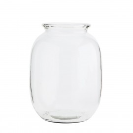 Vase verre ovale Madam Stoltz